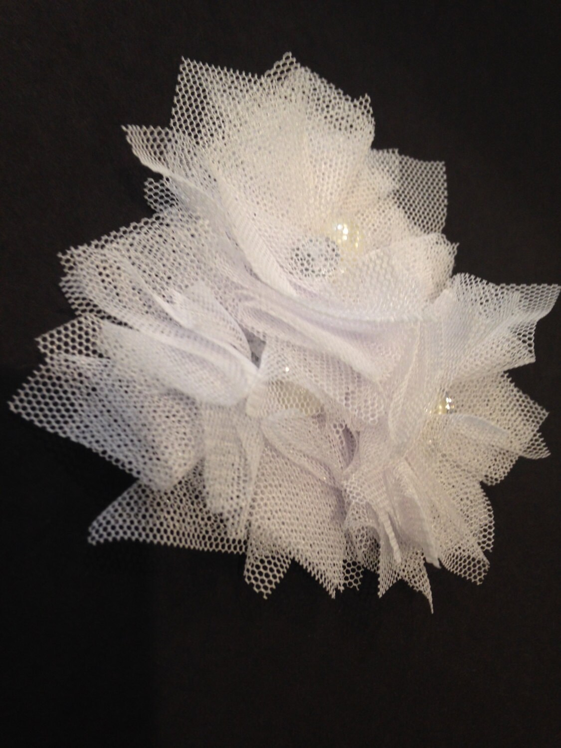 Fabric Flower Brooch Pin Etsy