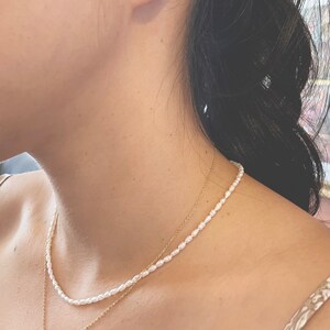 Takara Rice Pearl Bead with 14K Gold Clasp main image 1
