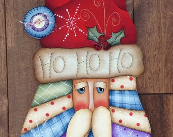 Quilted Santa by Deb Antonick, email pattern packet