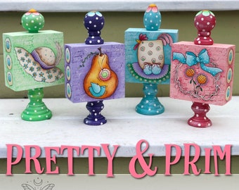 Pretty & PRiM  by Deb Antonick, email pattern packet (Previously Published in Pixelated Palette January 2019)