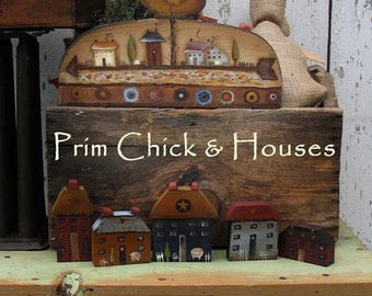 PRiM Chicks and Houses, Terrye French, pattern packet email