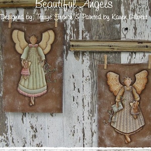 Beautiful Angels by Karen Gilbert, Painting With Friends E Pattern