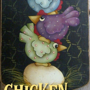 Chicken Stack by Deb Antonick, email pattern packet