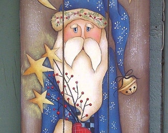 Moon and Stars Santa by Deb Antonick, email pattern packet