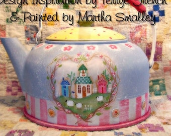 Heart of Home - Painted by Martha Smalley, Painting With Friends E Pattern