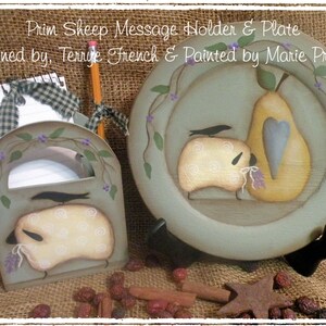 PRiM Sheep by Marie Provost for Painting with Friends. E-Pattern