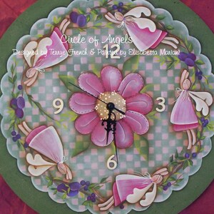 Circle of Angels - Elisabetta Mariani, Painting With Friends E Pattern