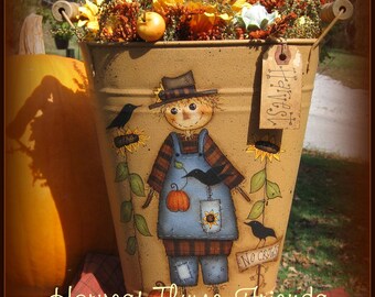 Haunted Thyme Friends - Painted by Sharon Bond, Painting With Friends E Pattern