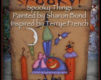 Spooky Thingss by Sharon Bond, E-Pattern