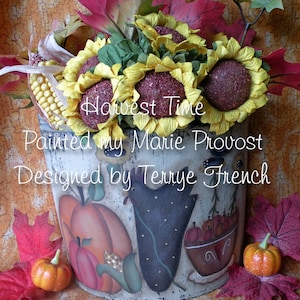 Harvest Thyme by Marie Provost for Painting with Friends. E-Pattern