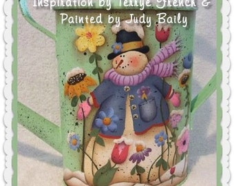 Early Spring - Painted by Judy Bailey, Painting With Friends E Pattern