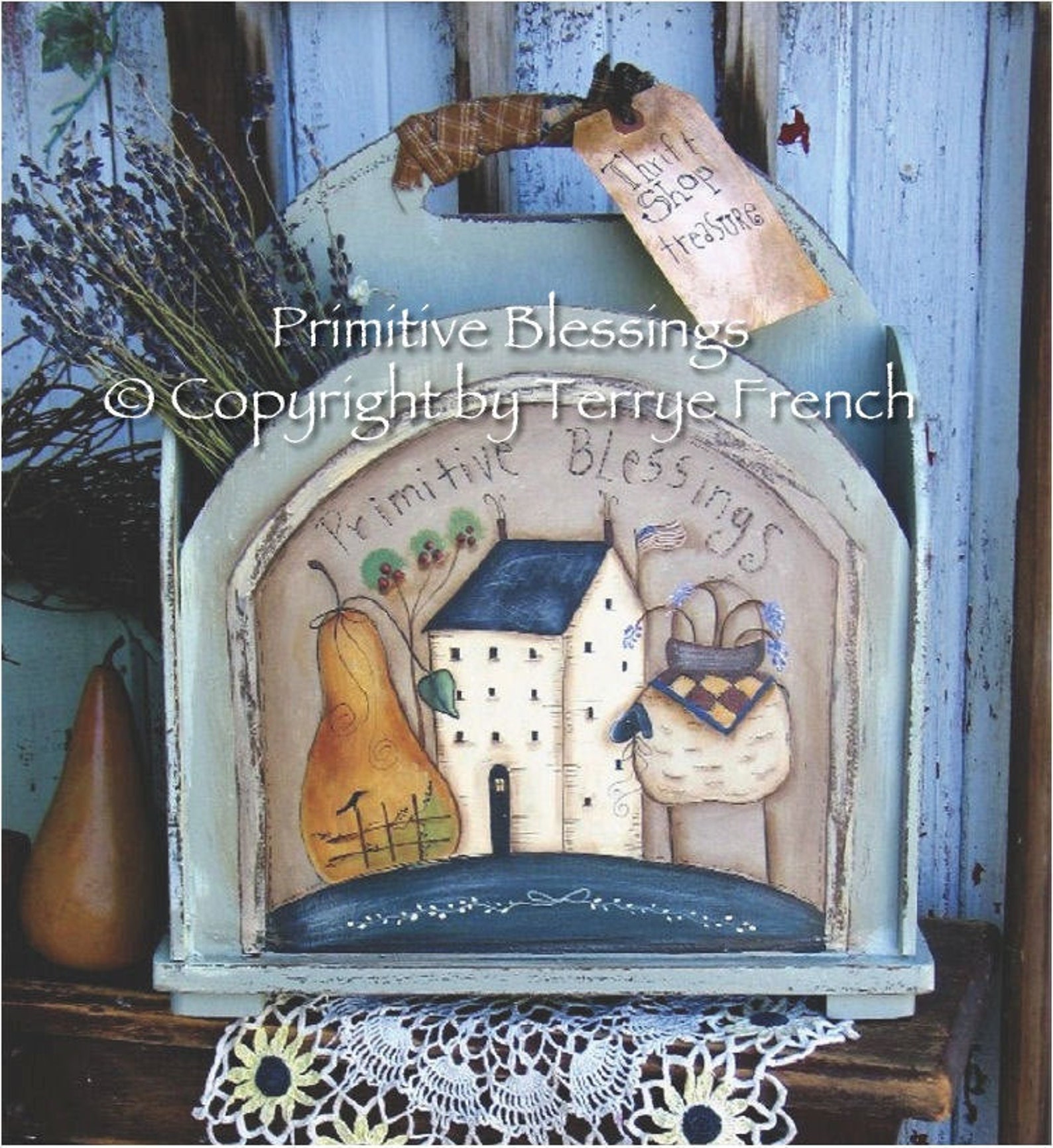 Primitive Blessings by Terrye French Epattern Etsy Canada