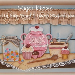 Sugar Kisses - Elisabetta Mariani, Painting With Friends E Pattern
