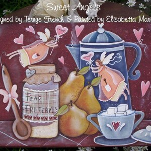 Sweet Angels - Painted by Elisabetta Mariani, Painting With Friends E Pattern