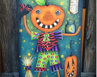 Pumpkin Jar of Moonlight - by  Deb Antonick, Digital EPattern
