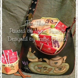 Tea Thyme by Marie Provost for Painting with Friends. E-Pattern