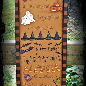13 Days of Halloween - Painted by Sharon Bond, Painting With Friends E Pattern