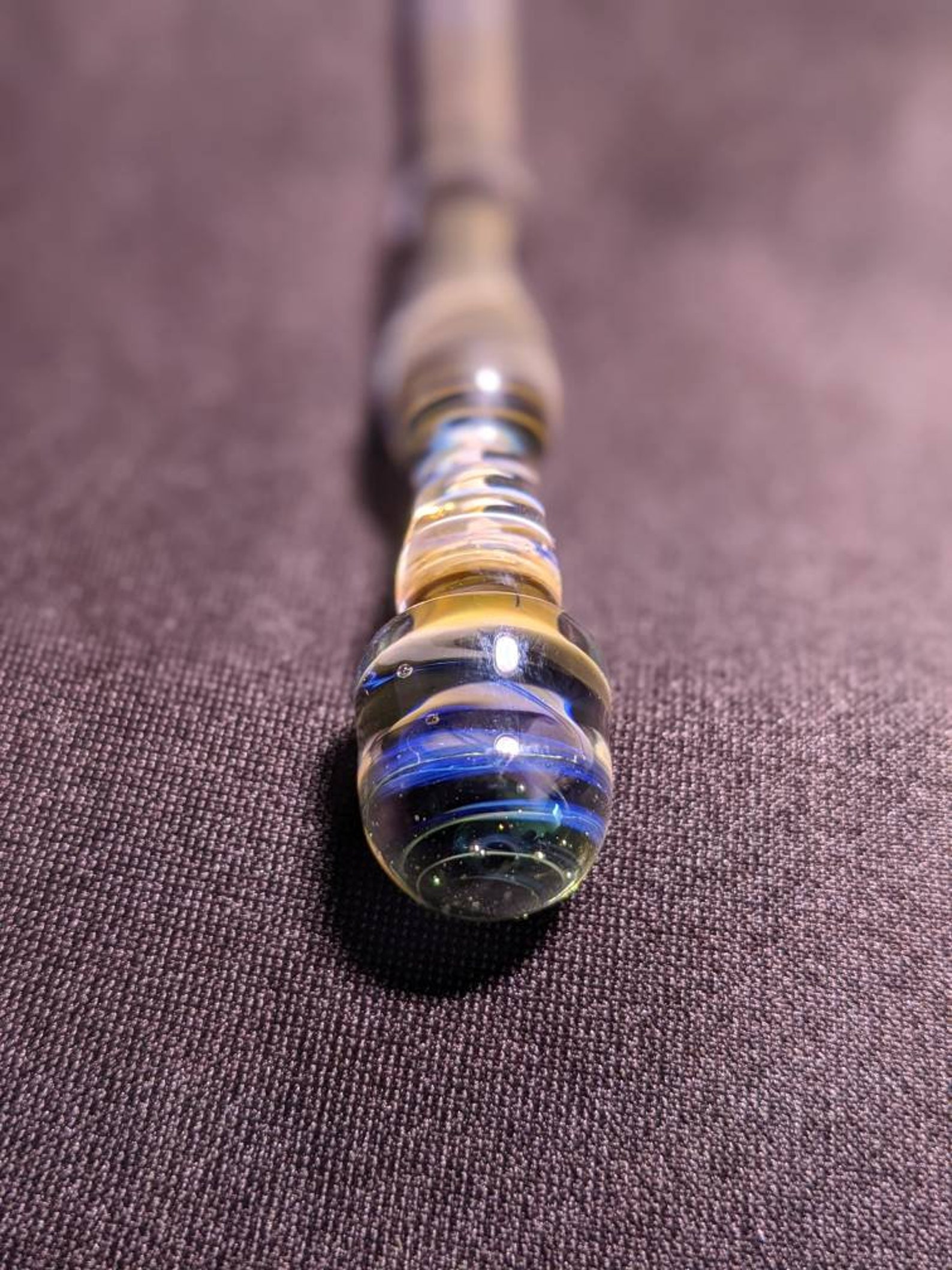 Swirled Fume Wand I Glass Essential Oil Dabber | Etsy