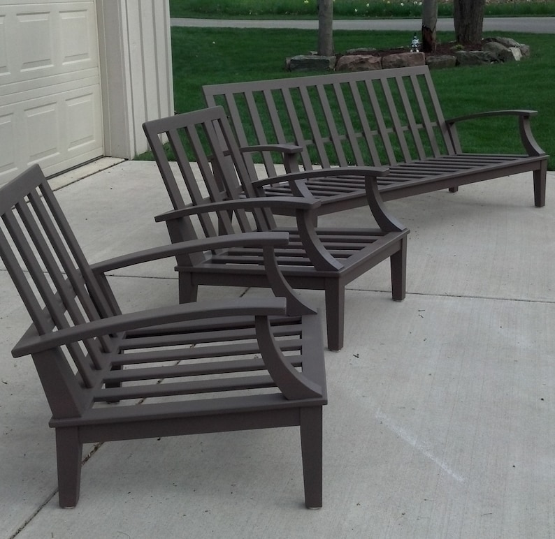 Cypress Patio Furniture Set Etsy