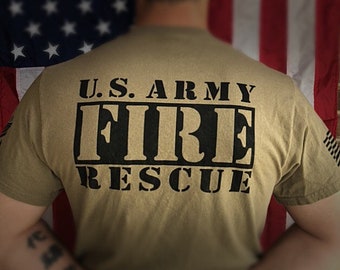 US ARMY FIREFIGHTER (12M) T-Shirt