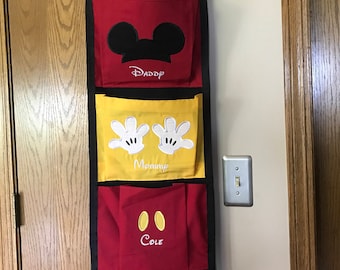 Personalized Mouse Parts Fish Extender 1,2,3 or 4 Pocket