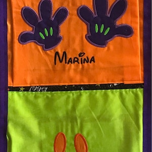 Rallonge de poisson personnalisée Halloween 1, 2, 3 ou 4 poches, pièces de souris