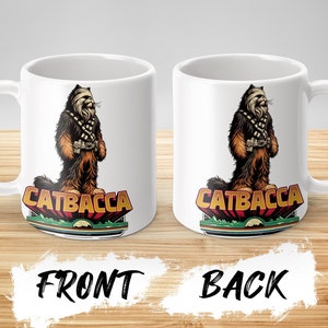 Catbacca Sci-Fi Parody Coffee Mug | Cat lovers