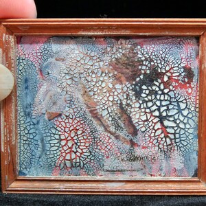 Hands of Time: Distressed Miniature Framed Print