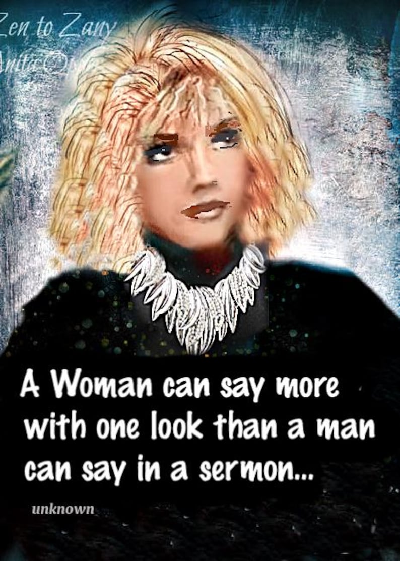 UN LOOK FEMENINO... (Artículo n.° 5) Arte de Anita. Tarjetas 3 en 1: incluyen lámina, tarjeta e imanes autoadhesivos. imagen 1