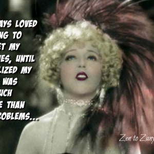 VOICE WORSE than PROBLEMS ...... (Artikel #1924) Kunst von Anita.....Karten und Drucke...