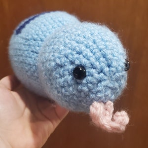 CROCHET PATTERN Tsuchinoko Amigurumi - English, US terms - Pdf download