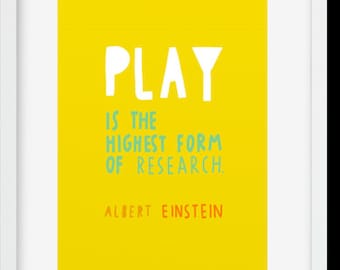 Albert Einstein Print