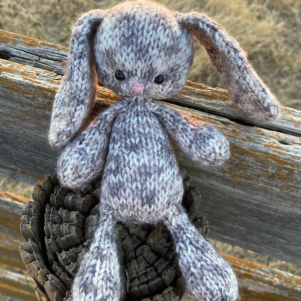 Knit Pattern: Little Bunny- circular knitting pattern