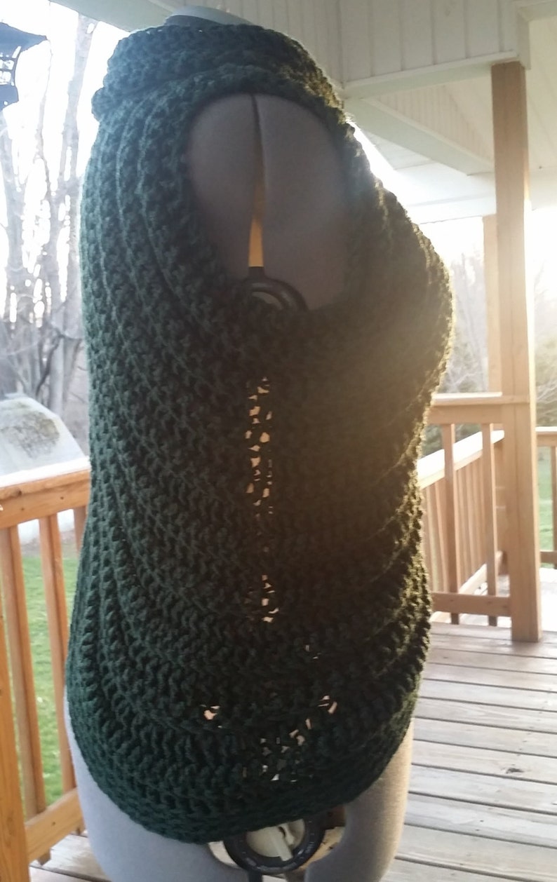 Katniss inspired Cowl Crochet pattern Etsy