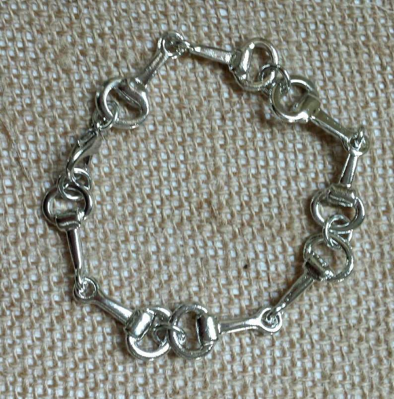Horse Bit Bracelet Snaffle four horse bit braceletbeautiful Etsy