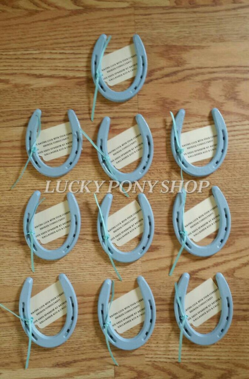 Horseshoe Favorsset of 10 Genuine Pony Horseshoe Etsy