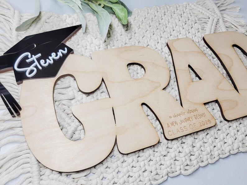 Graduation Signature Sign, Personalized Senior Sign, Grad Party ...