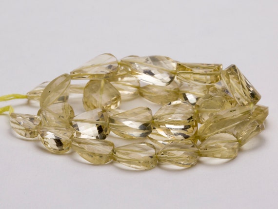flat faceted beads