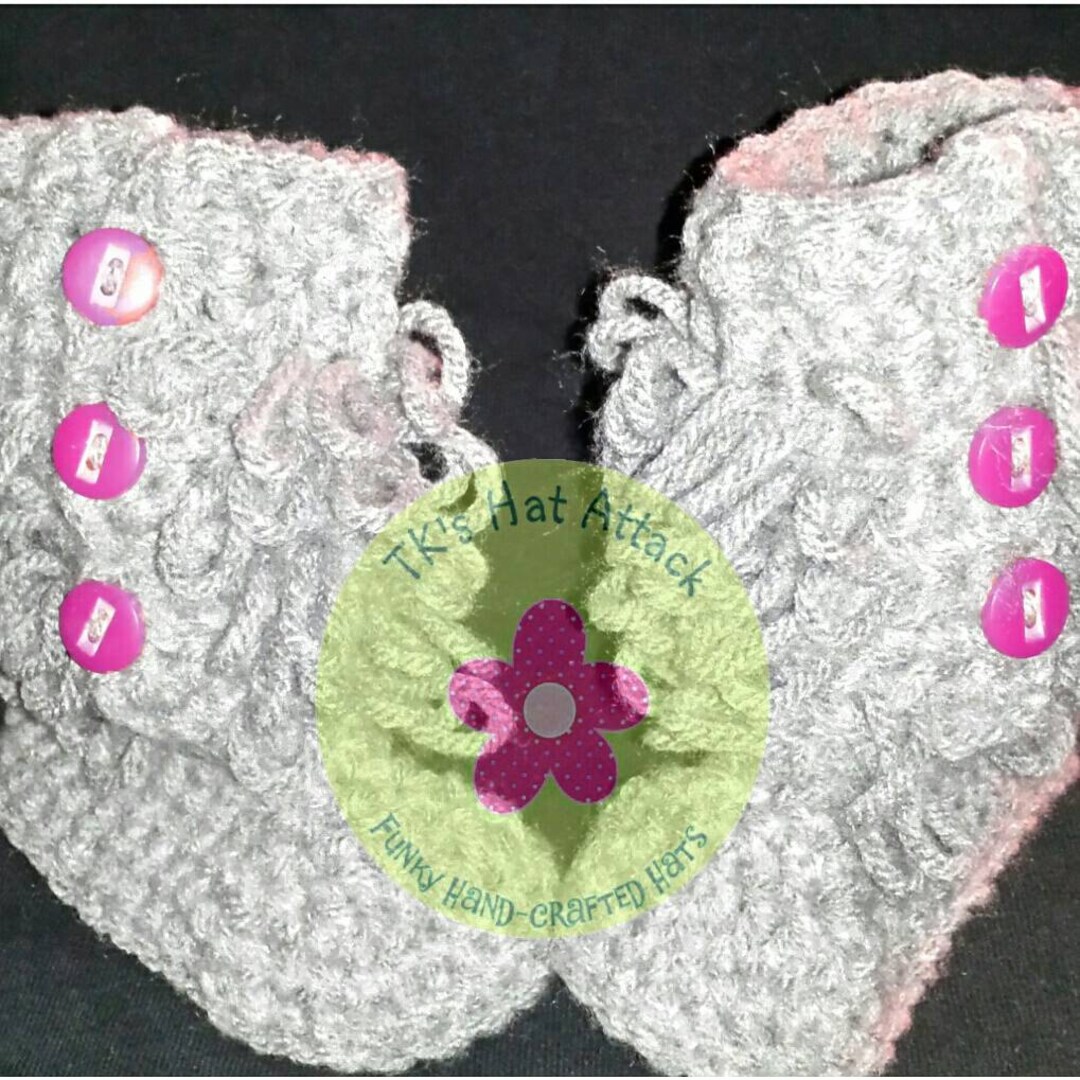 Baby Fringe Boots Newborn Winter Bootscrochet Loopy Etsy