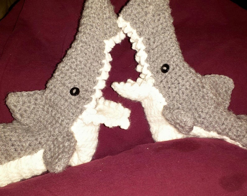 mens shark slippers