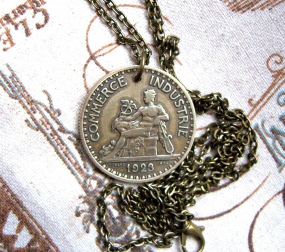 Hermes coin sales necklace