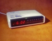 1980s Philips AM FM Digital Radio Alarm Clock AJ-3180 39 The Nightline 39 - Vintage Dutch Design