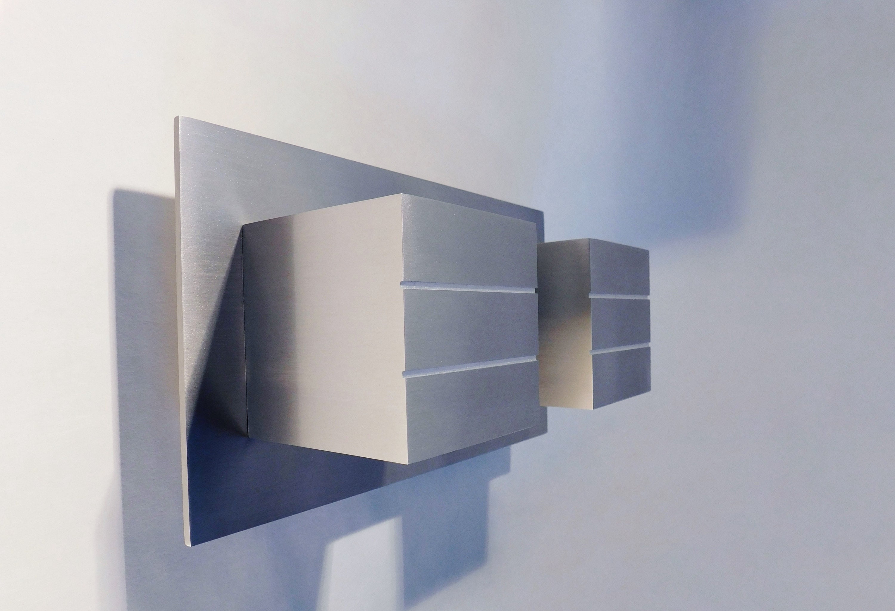 Lampe Cubique En aluminium