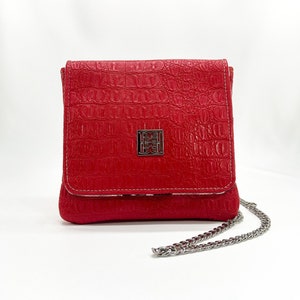 Small Crossbody Bag, Mini Messenger Bag, Converts to Hip Bag
