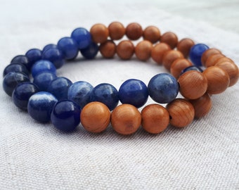 Sodalith Edelstein Armband