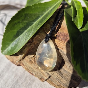 Small Citrine gemstone pendant