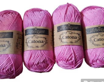 Yarn Lot - Scheepjes Catona - Fresia