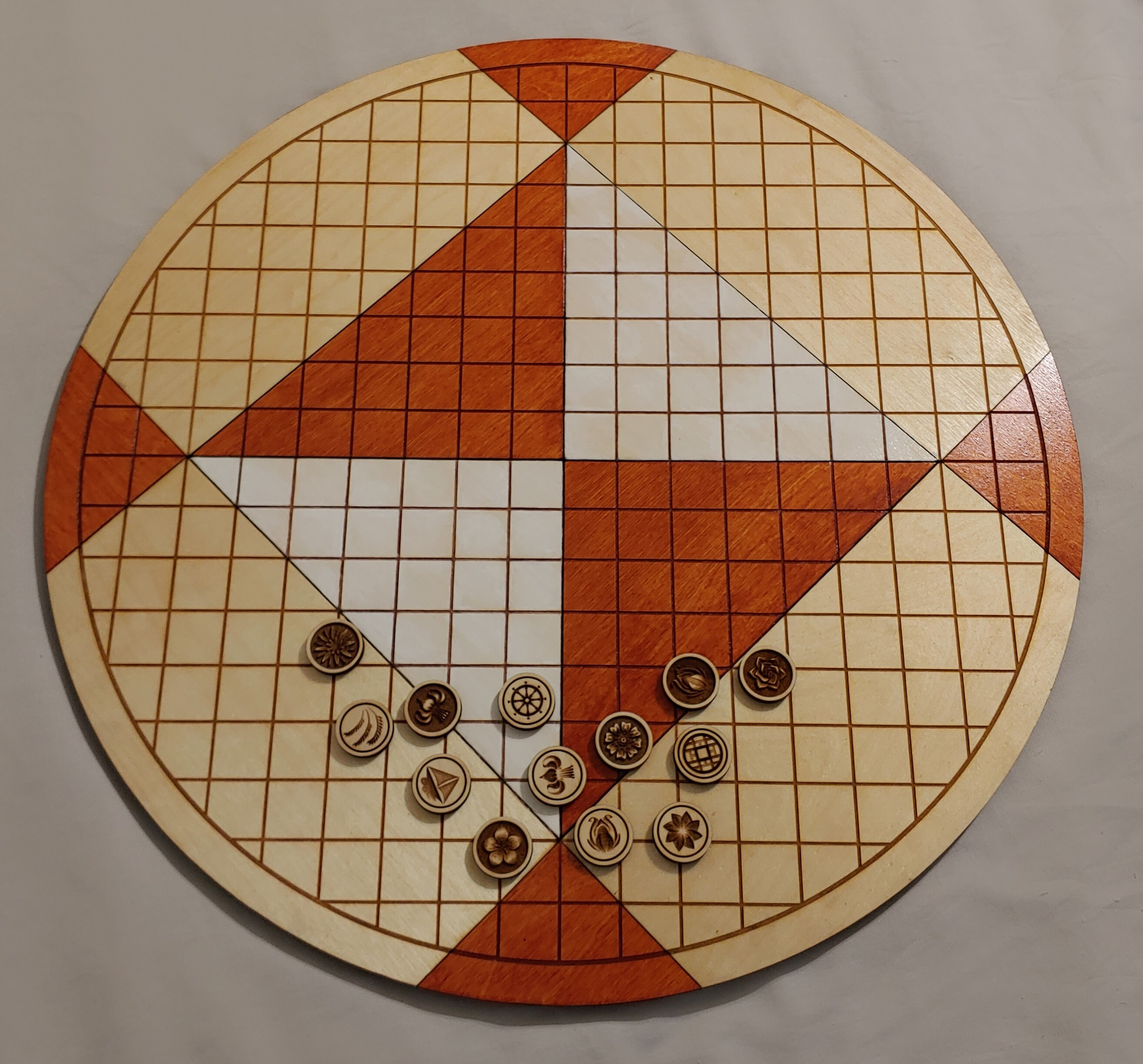 Custom Pai Sho Board With Tiles - Etsy UK