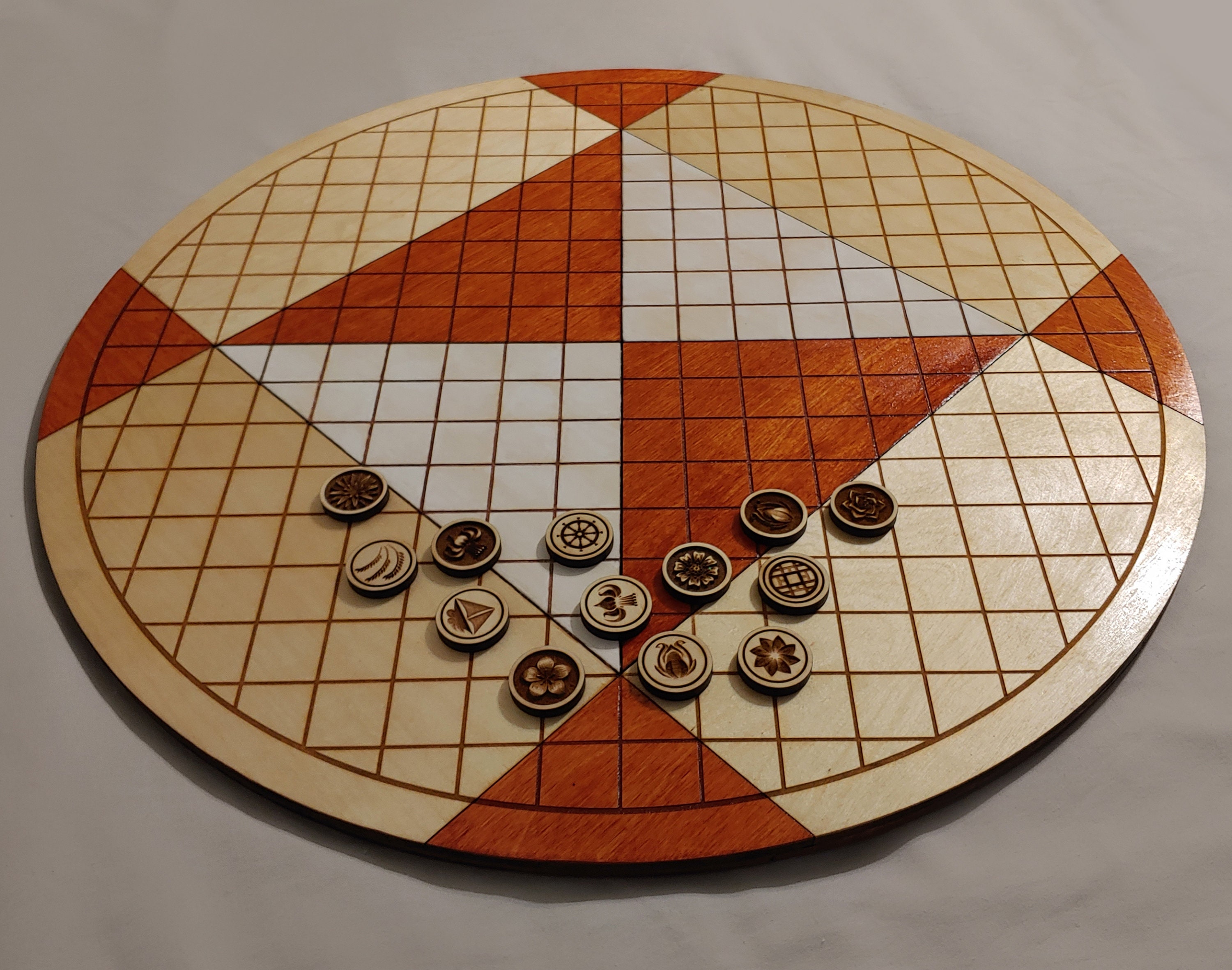 Custom Pai Sho Board With Tiles - Etsy UK
