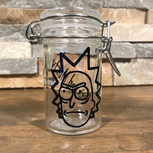 スタッシュジャー/スタッシュリックとマーティの気密・防臭容器/持ち運び用スタッシュジャー/ハンドバッグ用スタッシュジャー/カスタム420/ハーブジャー